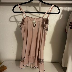 Vintage Sophie B Lace Baby Pink Lingerie